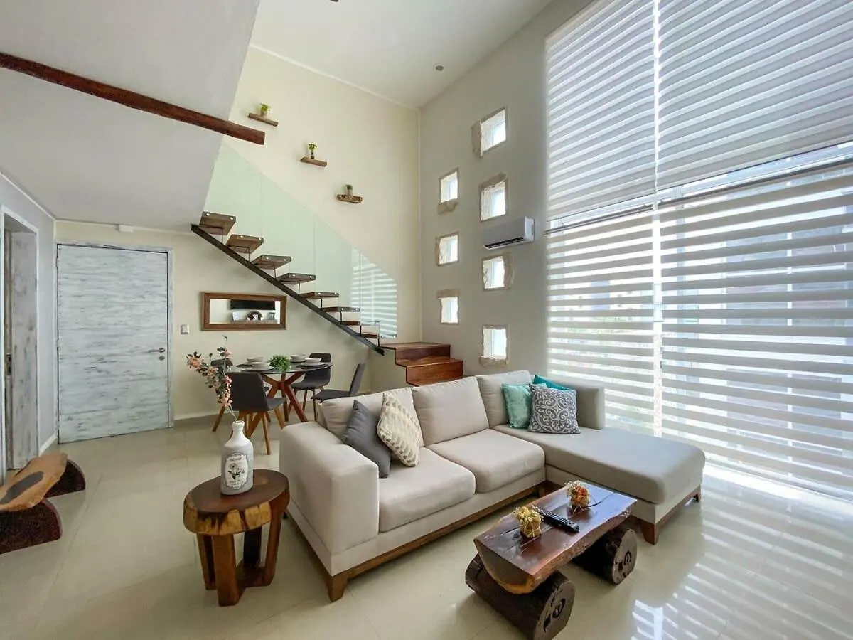 Downtown Loft, 5Min To 5Th Ave & Beach Playa del Carmen
